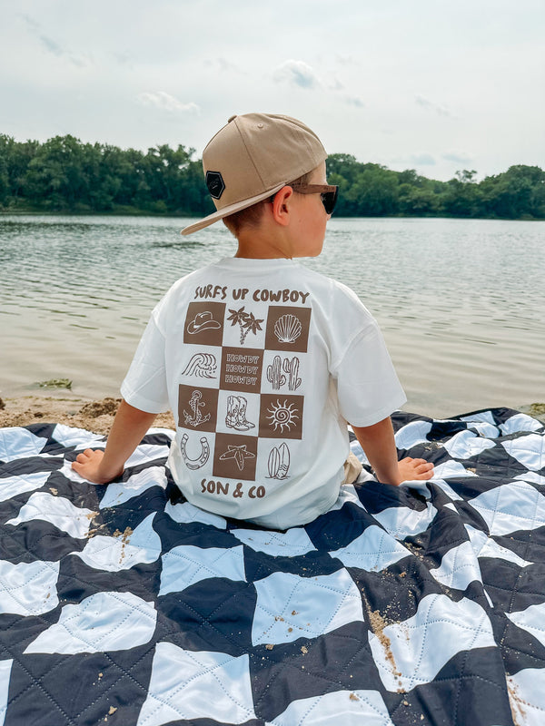 Surfs up Cowboy T-Shirts