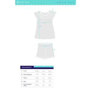 Ruched Tunic Set - Splashes on White