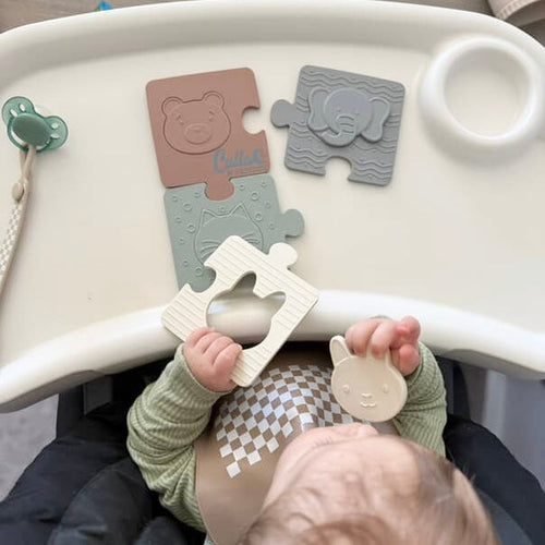"Lincoln Puzzle baby furniture at angle 2, showcasing colorful design and safe, engaging play for infants."