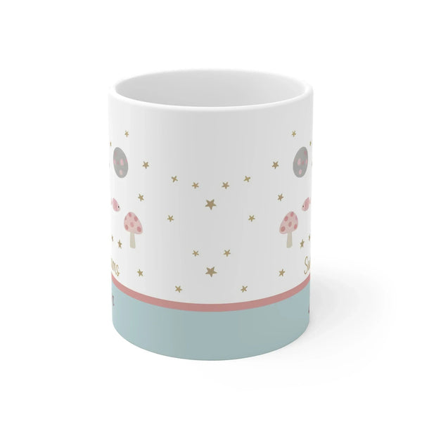 Sweet Dreams Moon & Stars Mug - Personalized Celestial Gift