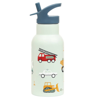 Kids Stainless Steel Water Bottle - Vehicles