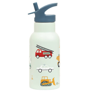 Kids Stainless Steel Water Bottle - Vehicles
