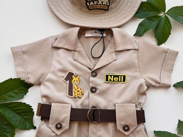 Personalized Handmade Safari Explorer Costume for Toddler by Costumes Club, view 8