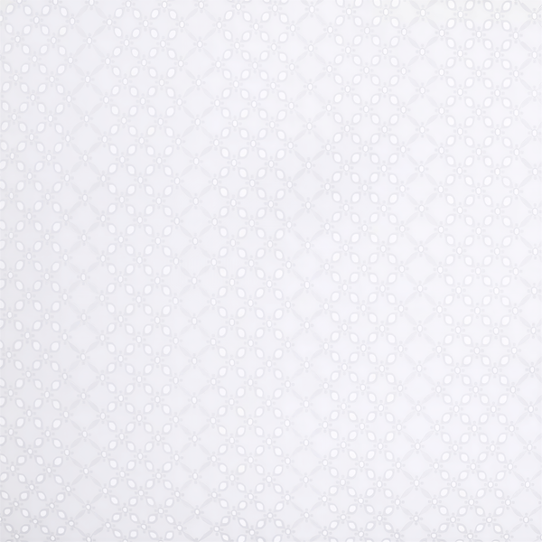 Wendy Anne White Eyelet Cotton Custom Fitted Sheet Custom Size