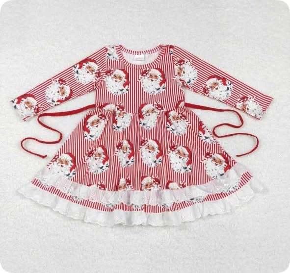 Santa stripe dress