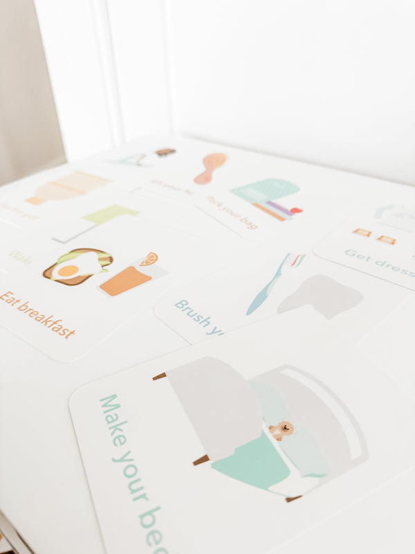 Morning Routine Flashcards