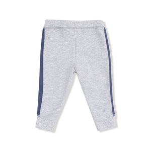 Varsity - Light Grey - Jogger with Varsity Stripes