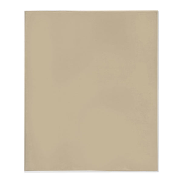 Personalize the Classic Name toddler minky blanket in oatmeal with your baby's name