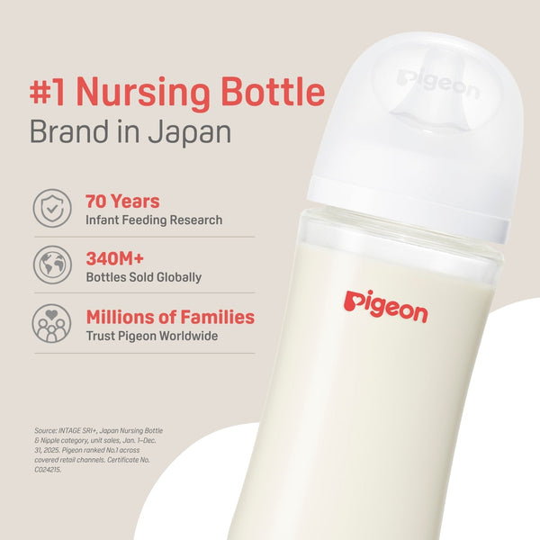 PPSU Wide Neck Baby Bottle 2 Packs, 8.1 Oz (3+ months)