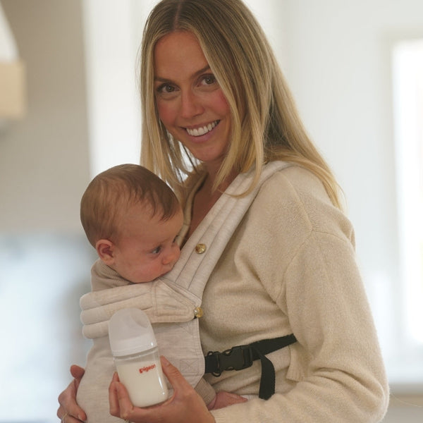Glass Wide Neck Baby Bottle, 2Packs, 8.1 Oz(240 ml) for 3+ months