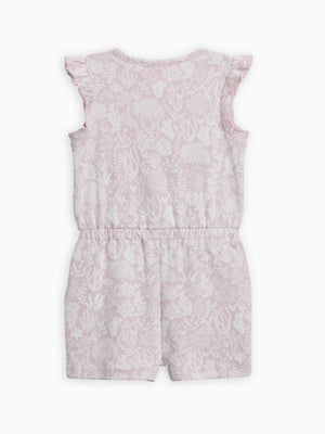 Shaye Romper - Coral Reef/Wisteria