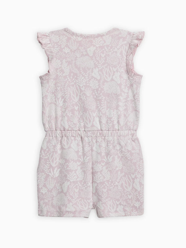 Shaye Romper - Coral Reef/Wisteria