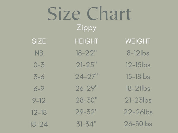 Reindeer Games Ribbed Bamboo Zippy Pajamas *NB to 3/6m left