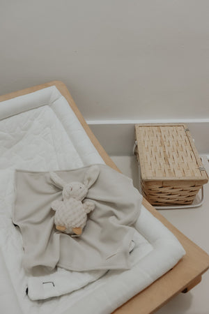 Coco Ivory Waffle Knit Blanket