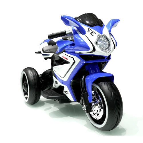 Kids' 6V Electric Ride-On Motorcycle – Battery-Powered Toy Bike (Red)