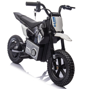 24V Electric Motocross Ride-On Motorcycle for Kids Ages 5-12