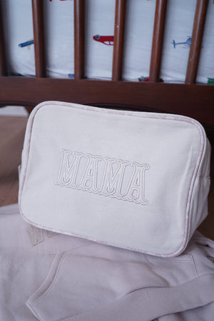 KenzKustomz Mama XL Canvas Bag roomy tote 11 x 5 x 8 inches
