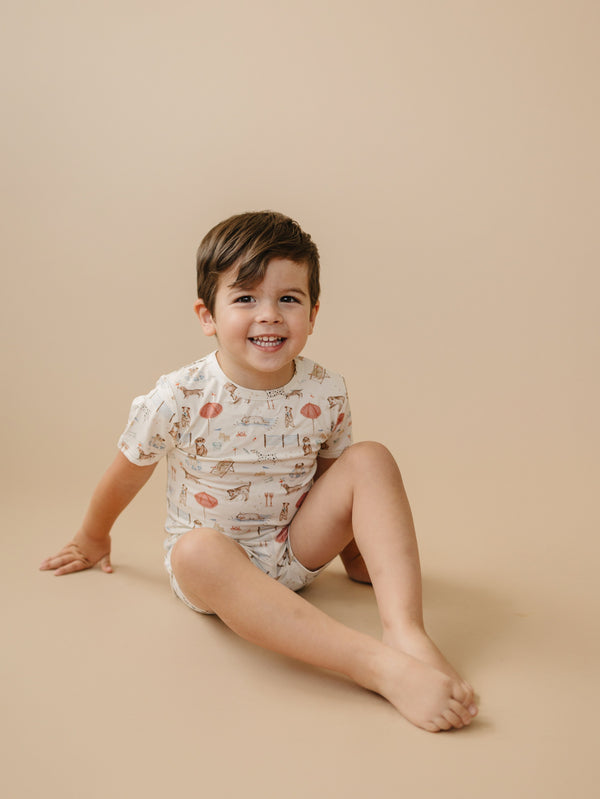 Beach Pawty 2pc Bamboo Pajamas