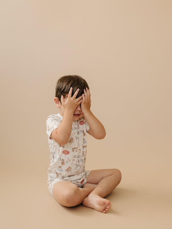 Beach Pawty 2pc Bamboo Pajamas