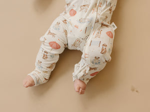 Beach Pawty Bamboo Zippy Pajamas