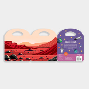 Sí Sabo Galaxy: A Bilingual Reusable Sticker Play Set