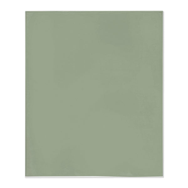 Personalize the Classic Name toddler minky blanket in sage with your baby's name