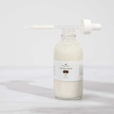 True Belly Serum for babies - nourishing bath & body care for delicate skin.