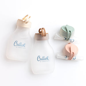 Calla and Friends Nourishing Nibbler Reusable Milk & Purée Bags Set of 4