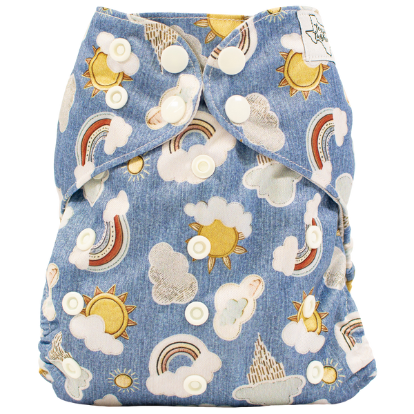 Slim Fit AIO Cloth Diaper
