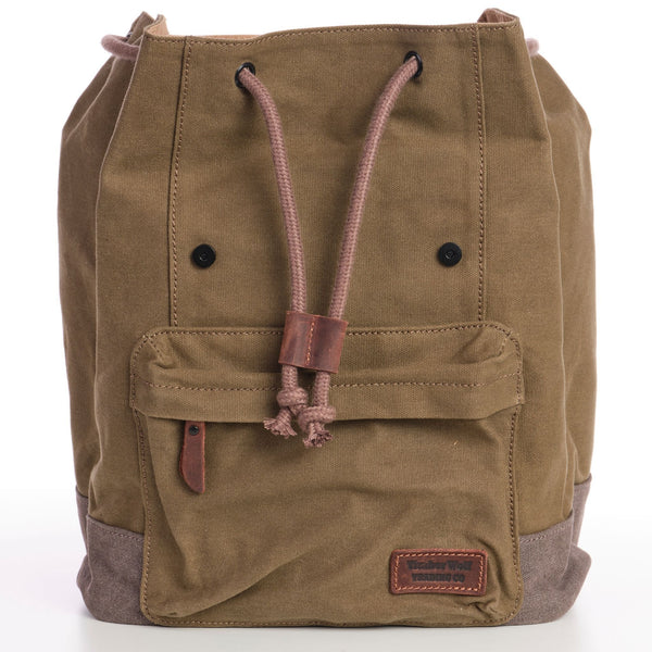 TimberWolf Daypack Vintage Canvas Backpack