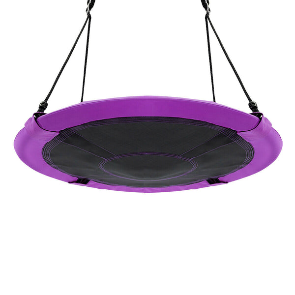 40 Inch Flying Saucer Tree Swing Indoor Outdoor Play Set for Infants