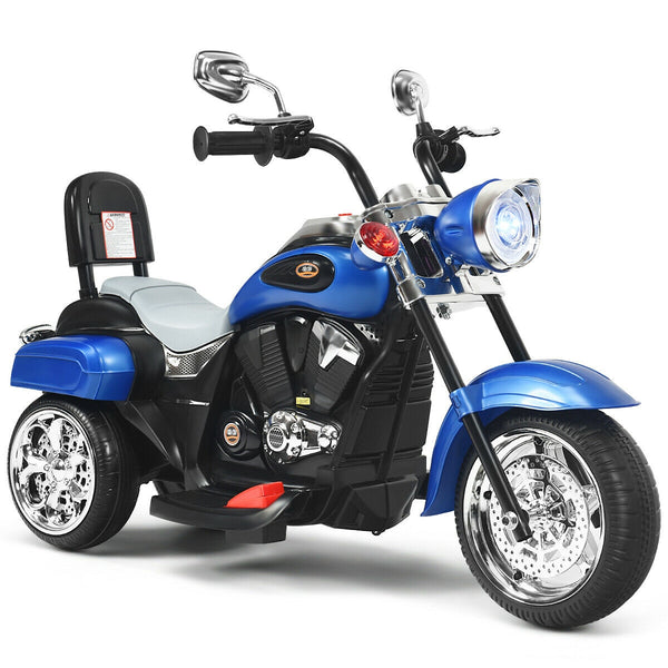6V 3 Wheel Kids Motorcycle - Rechargeable for Kids - Electric Motorcycle