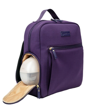 Sarah Wells Fifi Mini Breast Pump Bag – 13" Neoprene Backpack for Wearable Pumps – Insulated, Lightweight, Washable