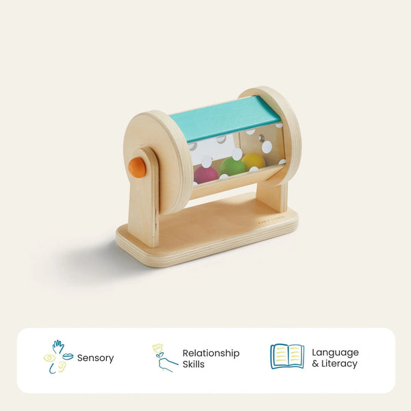 Tiny Land® Montessori toys for newborns, perfect for 4-6 months, promoting early development and play.