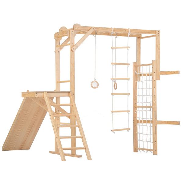 Grove | Foldable Jungle Gym - Wall Mounted - Natural