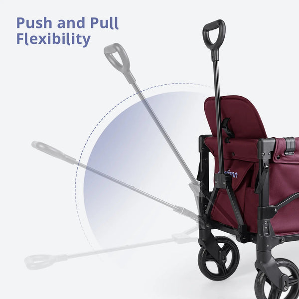 Momfann Stroller Wagon for Kids – 2-Seater All-Terrain Baby Wagon