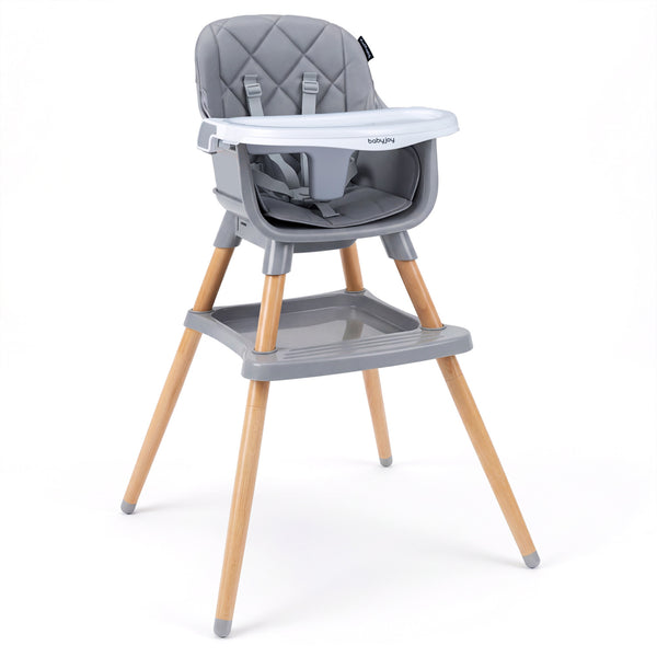 9-in-1 Convertible High Chair for Babies and Toddlers with Seat Cushion