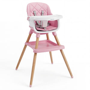 9-in-1 Convertible High Chair for Babies and Toddlers with Seat Cushion