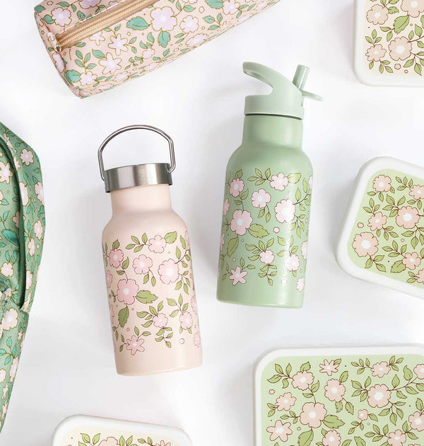 Kids Stainless Steel Drink/Water Bottle - Blossoms