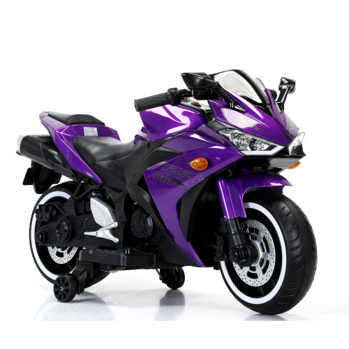 12V Kids' Electric Motorcycle Ride-On Toy for Ages 3–6
