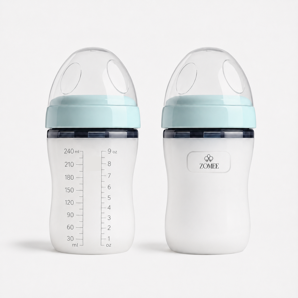 Silicone Feeding Bottle Set