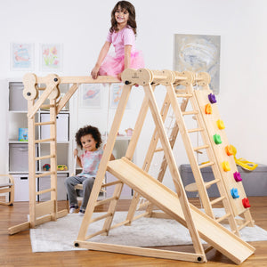 Chestnut | Foldable Jungle Gym
