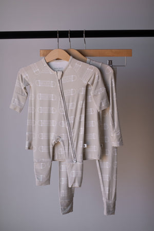 Bamboo Zip Pajamas | Sk8er Boy