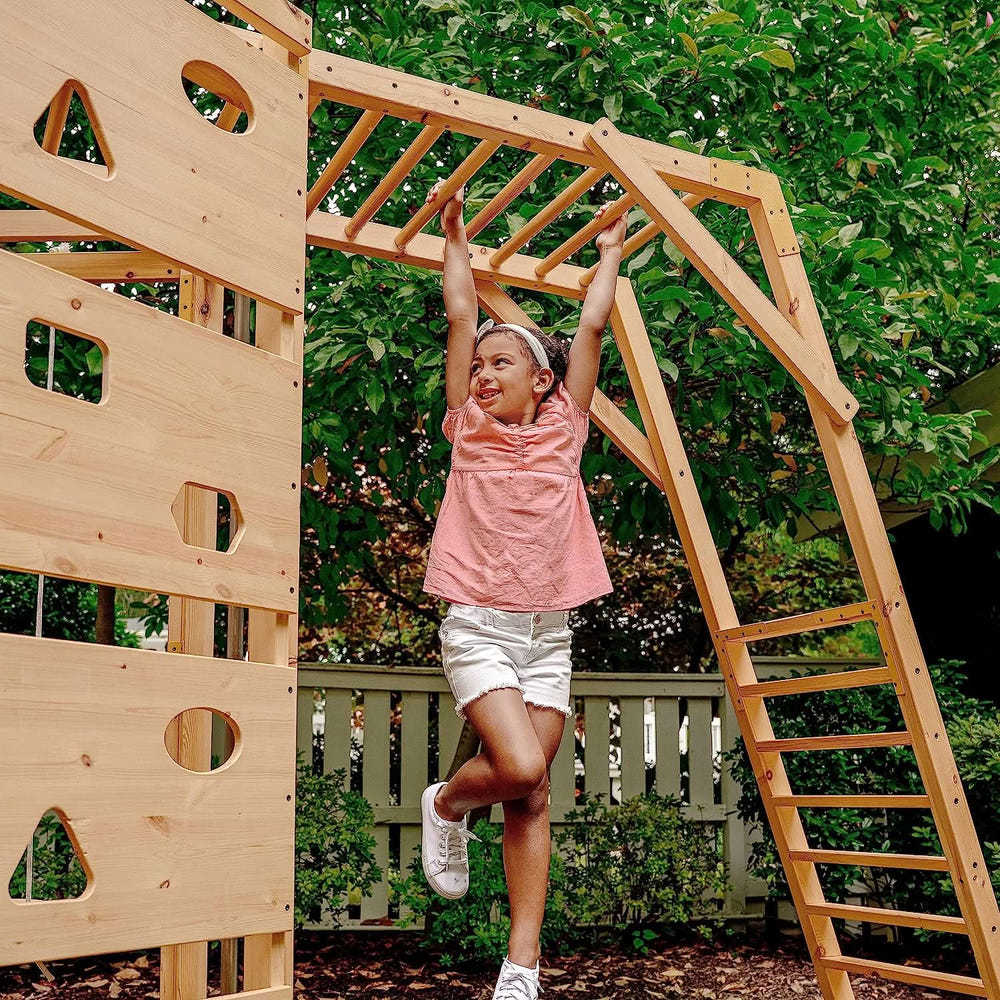 Hawthorn XL – Natural | Octagon Outdoor Jungle Gym