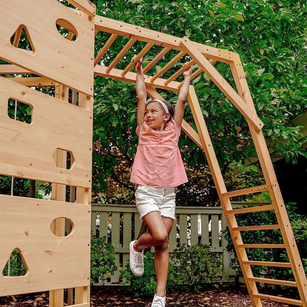 Hawthorn XL – Natural | Octagon Outdoor Jungle Gym