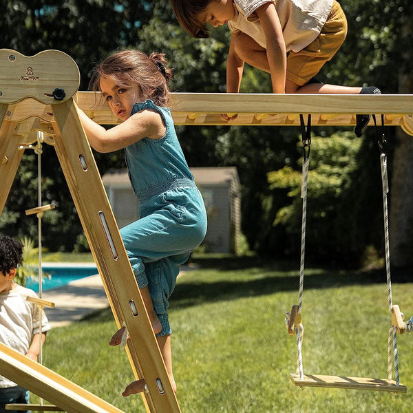 Chestnut | Outdoor & Indoor Foldable Jungle Gym