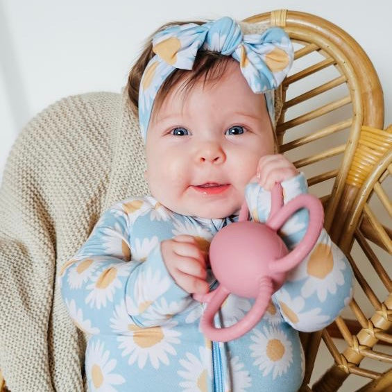 Garden Party Collection - Butterfly Rattle Teether