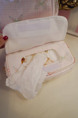 KenzKustomz Wipes Pouch Clear Coat 8.5 x 4.5 x 2 Fits 80