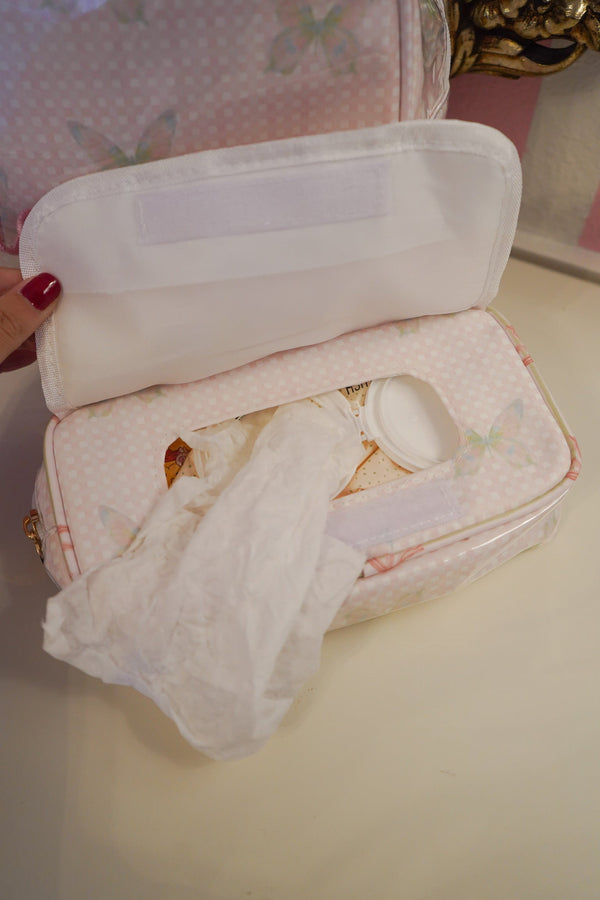 KenzKustomz Wipes Pouch Clear Coat 8.5 x 4.5 x 2 Fits 80
