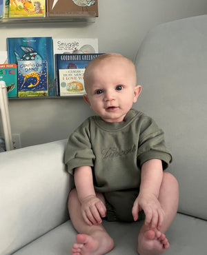 Short Sleeve Bubble Romper - MOOGCO Baby